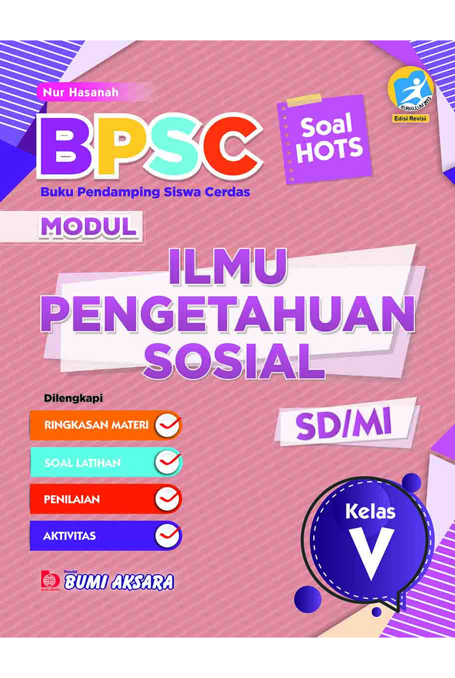 IPS Kelas V SD/MI Modul BPSC [K13-Rev]